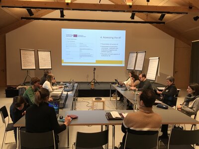 Alpine Soil Partnerhip (AlpSP) members at the workshop in Nantesbuch March 2023 Alpine Soil Partnerhip (AlpSP) members at the workshop in Nantesbuch March 2023
