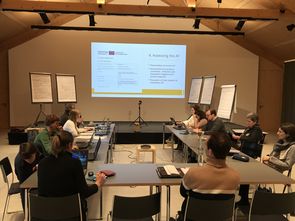 Alpine Soil Partnerhip (AlpSP) members at the workshop in Nantesbuch March 2023